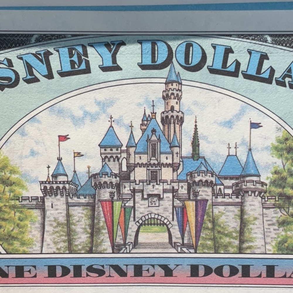 VINTAGE 1987 DISNEY DOLLAR - Picture 5 of 7